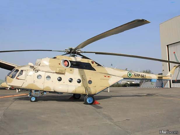 Nigerian Air Force inducts Mi-171E helicopter