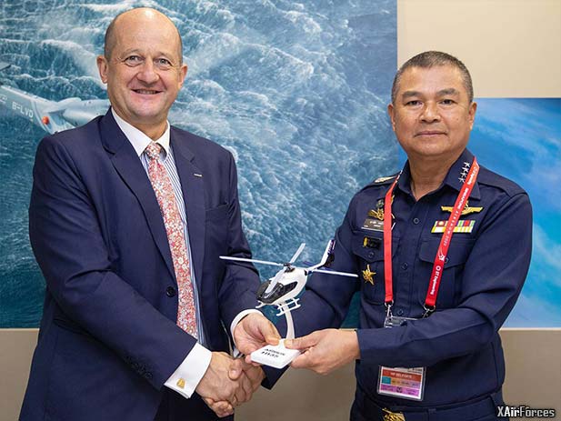 Royal Thai Air Force joins H135 military training operators