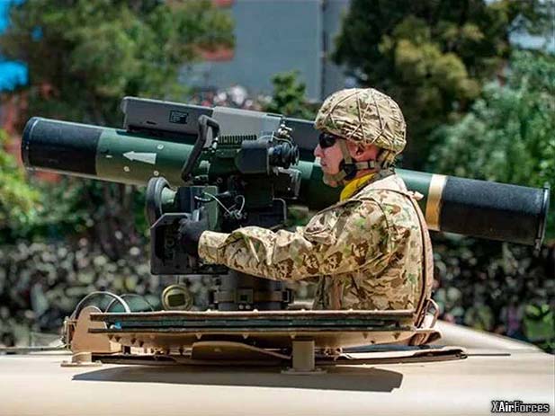 Colombian Army reveals new Rafael Spike ER anti-tank missiles