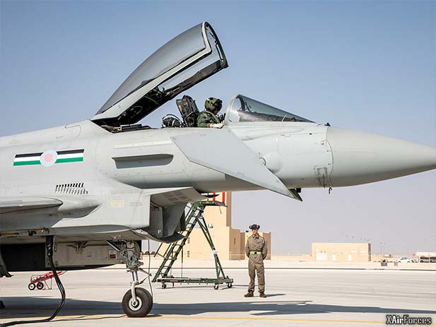 Joint UK-Qatar Typhoon Squadron returns home to continue partnership