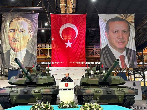 Turkish Armed Forces Receive First Altay Main Battle Tanks