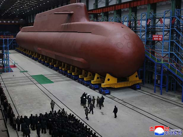 North Korea Showcases Progress on Nuclear-Powered Submarine