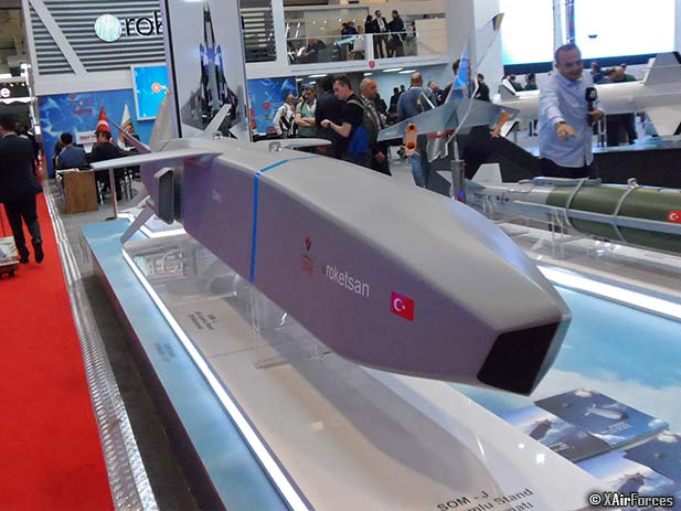Azerbaijan Becomes First Nation to Field Turkey�s SOM-Ş Cross-Platform Cruise Missile