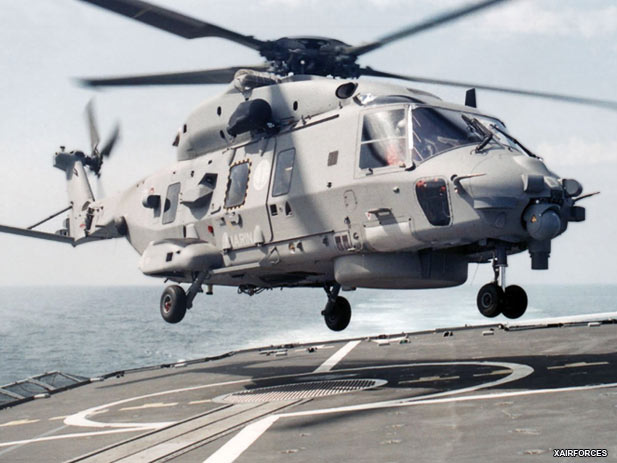 Italian Navy Takes Delivery of Its First NH90 NFH 