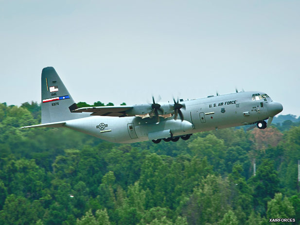 Lockheed C-130J Super Hercules Delivered