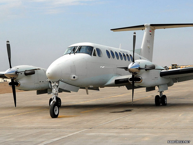 Flying with Iraqs King Air Spy Planes 
