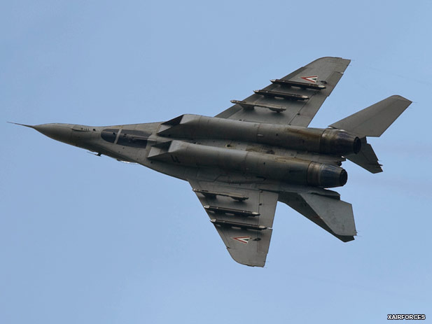 Hungary Puts Russian-Made Fighter Jets Up for Sale