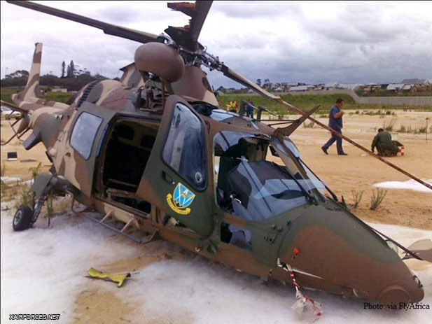South African Air Force reveals cause of A109 crashes