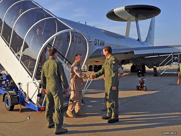 Libya has completed the task of the NATO E-3A AWACS
