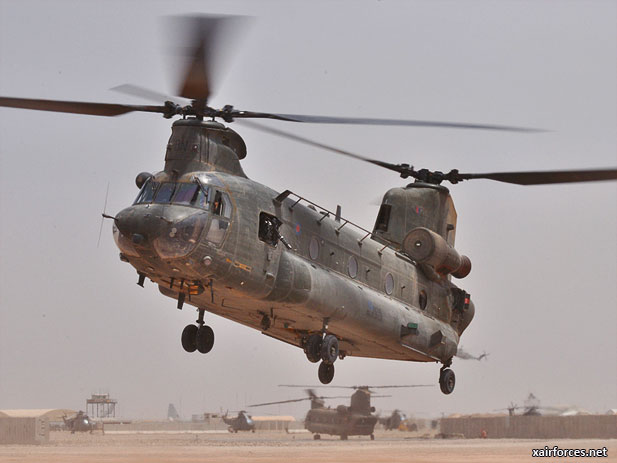 Seven Injured In AZ  British Chinook Accident