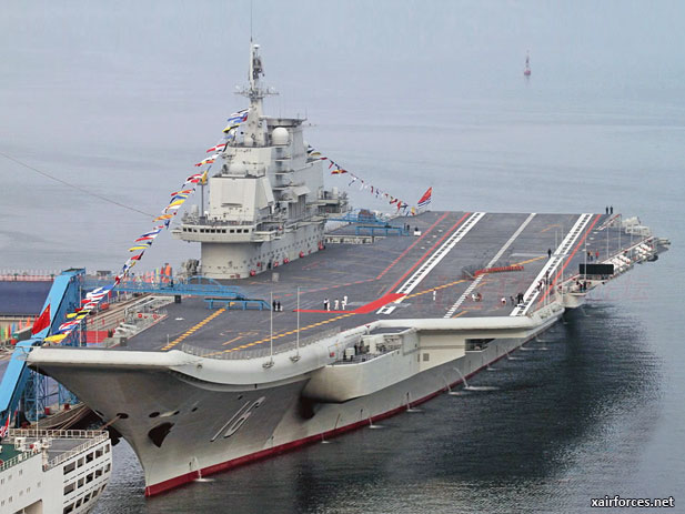 Liaoning Commissioned into Chinese Navy Service