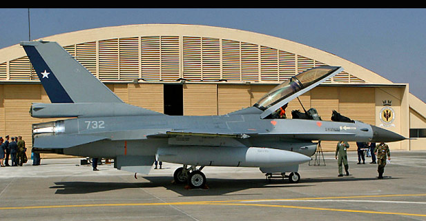 Departure of F-16s to Chile