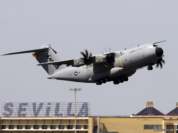 First A400M for the French Air Force Takes Shape In Seville 