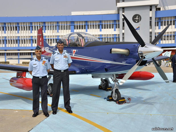 Indian Air Force Begins Taking Delivery of PC-7 Trainers