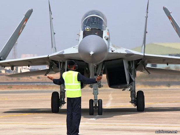 Indian Navy Commissions First MiG-29K Fighter Squadron