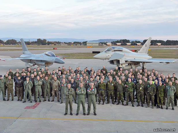 Eurofighters Take Full Responsibility Defending Italian Airspace: Replacing F-16s.