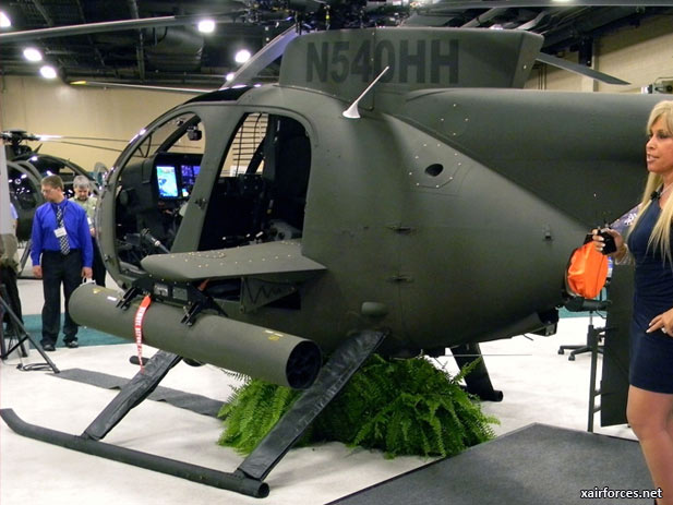 MD Helicopters Enters Armed Scout Contest with MD 540F