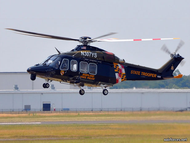 Maryland State Police Executes Options for Three AW139s