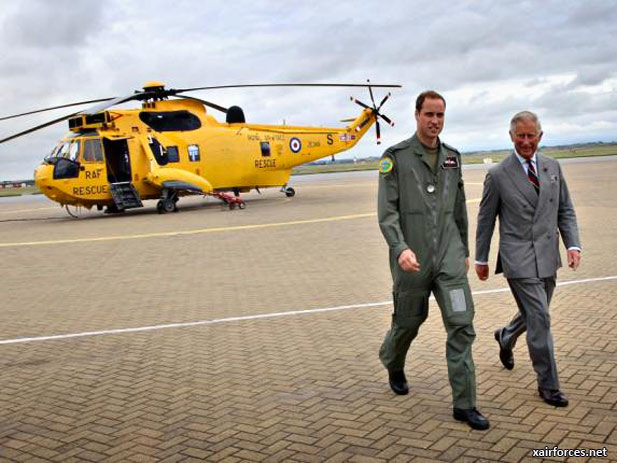 Prince William becomes victim of privatization as RAF outsources SAR missions