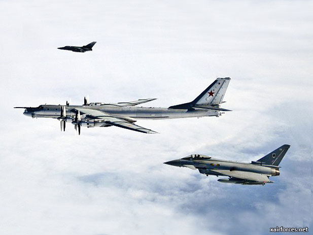 RAF jets intercept Russian warplanes 29 times in 3 years