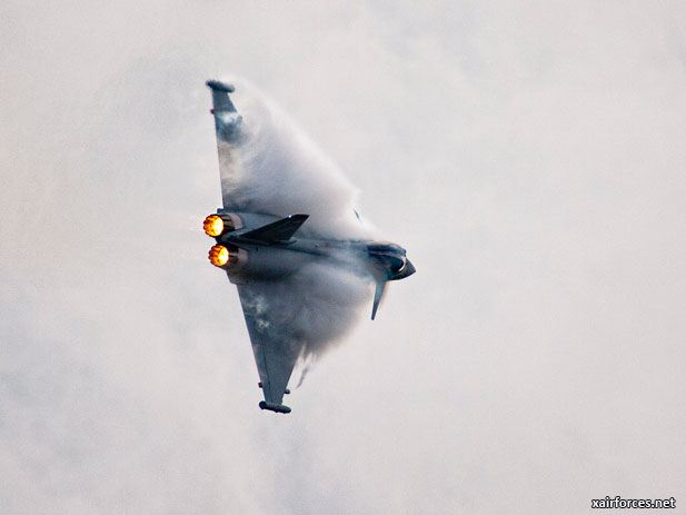 Components of the first Tranche 3 Typhoon have been loaded