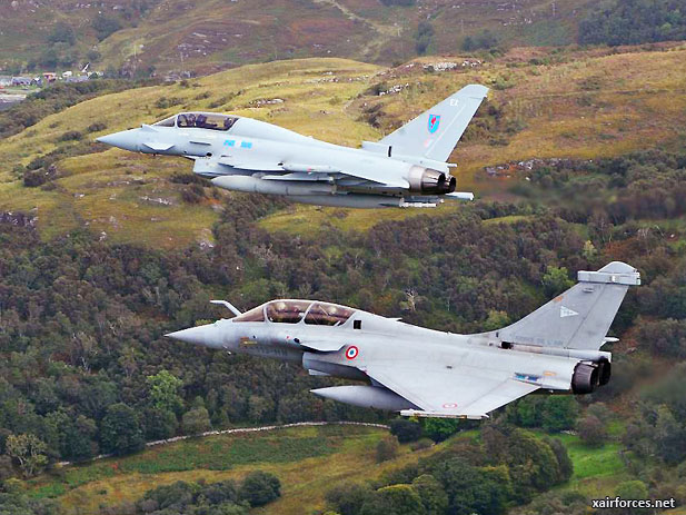 Double First for French and British Fast Jet Pilots