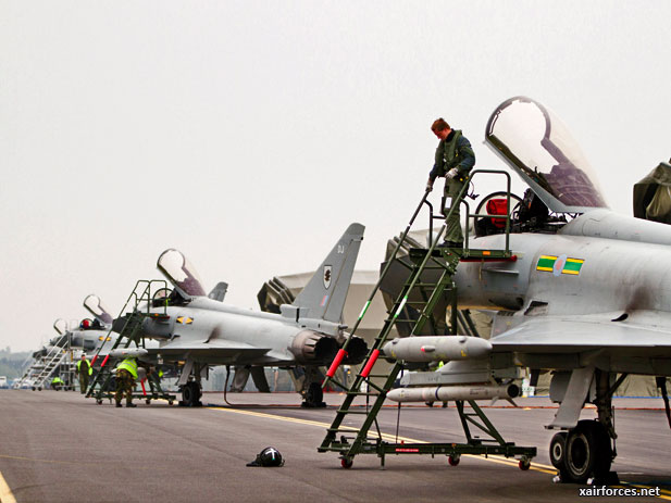 Eurofighter Typhoon: Securing Air Space Over London