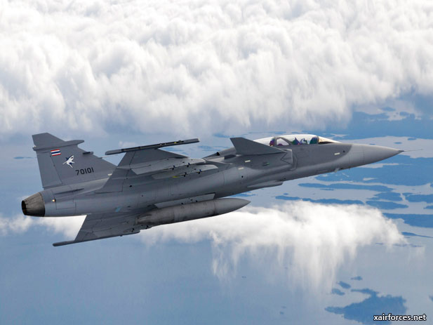 Thailand receives more Gripen fighters