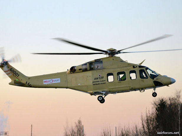 Russia to Buy 7 AgustaWestland AW139 Helicopters