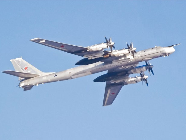 40 Russian Bombers Exercise Near Japan