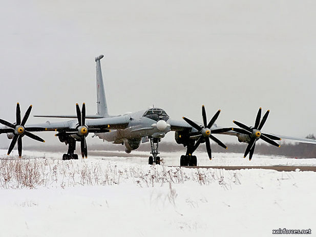 Russian Navy Tu-142 Start Arctic Patrols