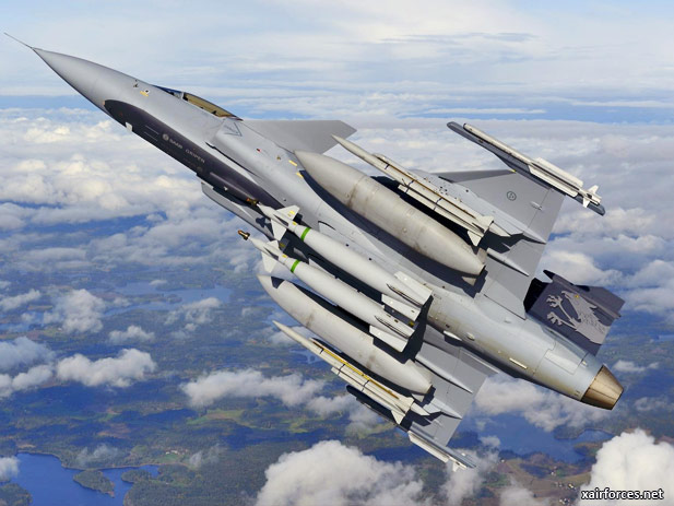 Swedish Air Force Will Need 60 to 80 New Next-Generation JAS Gripen Fighters