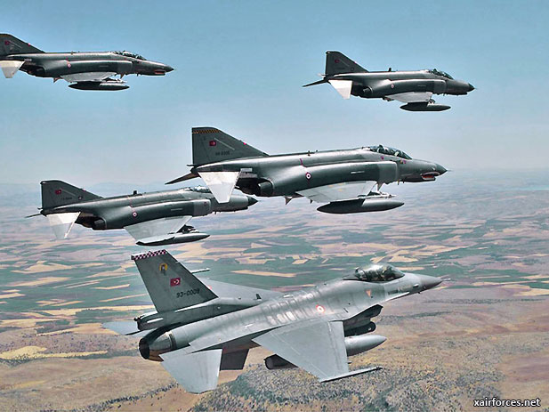 Turkish military aircraft violates Greek airspace