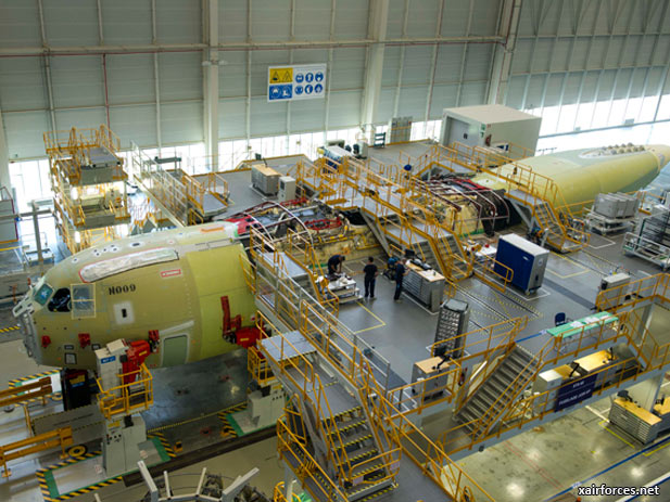 Airbus Military Begins Final Assembly of the First A400M for Turkey