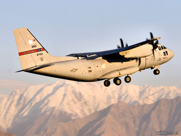 Retired USAF C-27J to Fight Wildland Fires