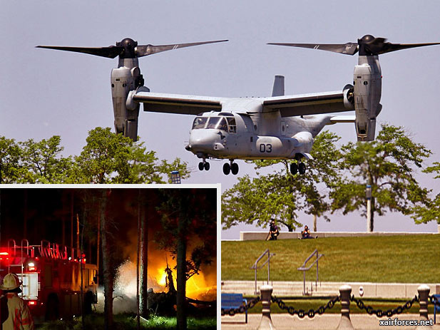 Airmen Injured During CV-22 Osprey Crash Treated At Local Hospitals