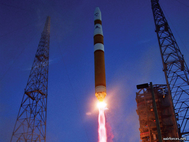 Air Force Telecoms Satellite Launches in United States