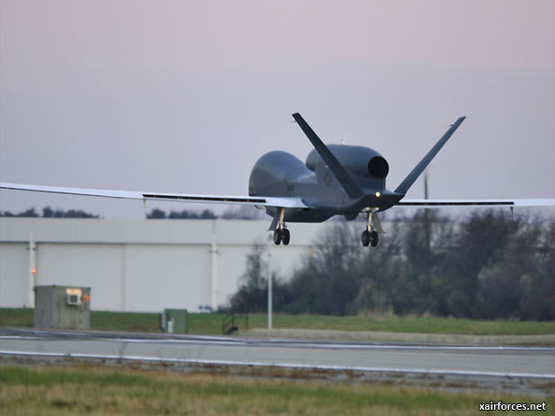 U.S. Navy RQ-4A Global Hawk UAV Crashes In Maryland 