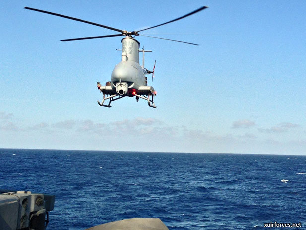USN Fire Scout unmanned helicopter, USS Robert G. Bradley set deployment record