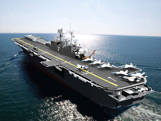 Tripoli (LHA 7) to be second ship in America class of amphibious assault ships