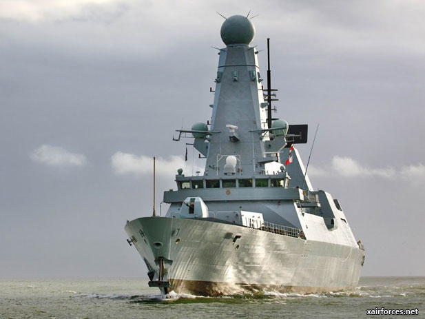 HMS Dauntless sets sail for Falklands as tensions mount between Britain and Argentina