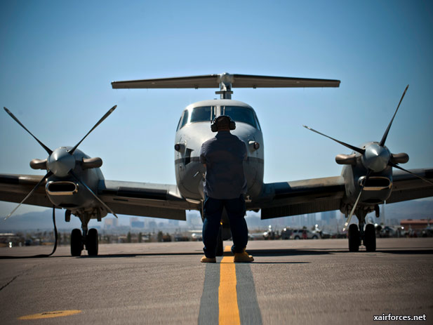 US Air Force MC-12 Liberty Makes Red Flag Debut