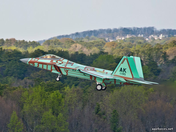 First Flight for Final F-22 Fighter