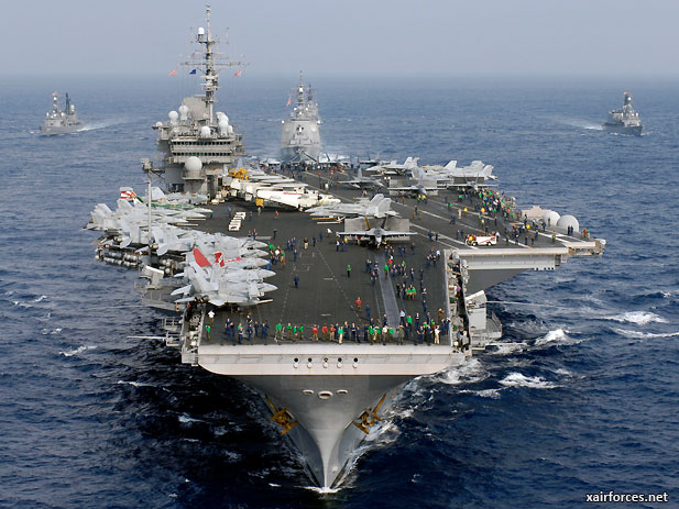 US Navy pulls two aircraft carriers from Syria shores