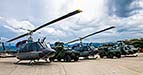 El Salvador Receives Four Refurbished Bell UH-1N Helicopters from the United States